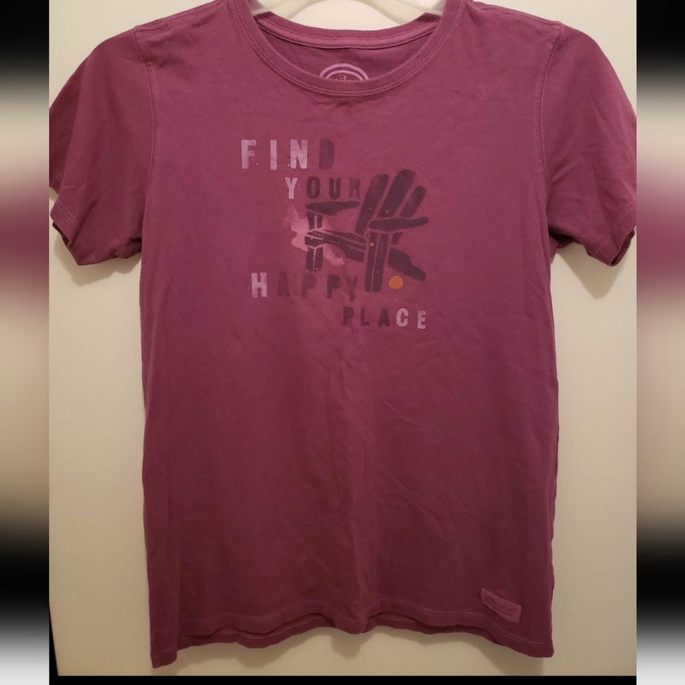 Purple Graphic T-Shirt